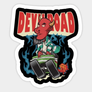 DEVILROAD Sticker